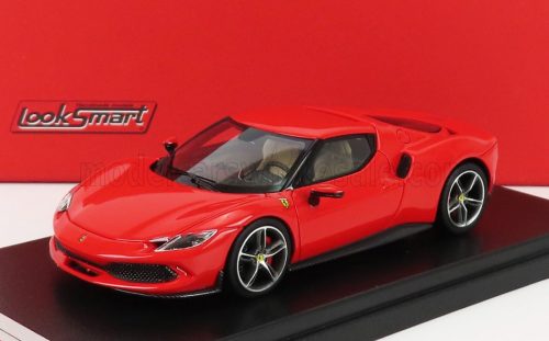 LookSmart - FERRARI 296 GTB HYBRID 830HP V6 2021 ROSSO SCUDERIA RED