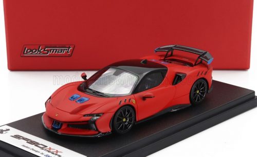 LookSmart - FERRARI SF90 XX STRADALE 2024 ROSSO LE MANS - MATT RED BLUE BLACK