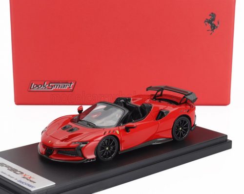 LookSmart - FERRARI SF90 XX STRADALE SPIDER 2024 ROSSO CORSA - RED BLACK