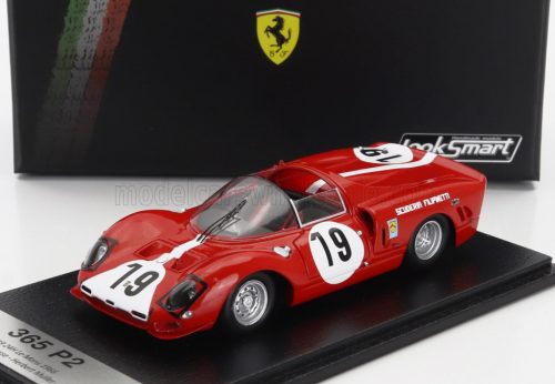 LookSmart - FERRARI 365 P2 N 19 24h LE MANS 1966 WILLY MAIRESSE - HERBERT MULLER RED