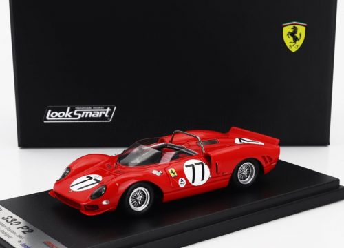 LookSmart - FERRARI 330P2 N 77 2000km DAYTONA 1965 JOHN SURTEES - PABLO RODRIGUEZ RED