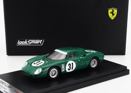 LookSmart - FERRARI 250LM COUPE N 31 3rd 12h SEBRING 1965 DAVID PIPER - TONY MAGGS GREEN