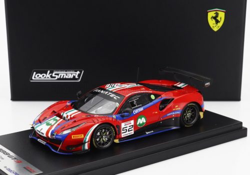 LookSmart - FERRARI 488 GT3 EVO TEAM AF CORSE N 52 24h SPA 2023 ANDREA BERTOLINI - LOUIS MACHIELS - JEF MACHIELS - LILOU WADOUX RED