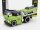 Maisto - CHEVROLET C-60 FLATBED CAR TRANSPORTER 1966 WITH CHEVROLET EL CAMINO PICK-UP CUSTOM 1959 LIGHT GREEN MET