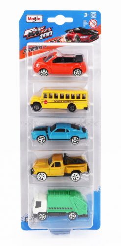 Maisto - VOLKSWAGEN SET ASSORTMENT 5 CARS PIECES VARIOUS