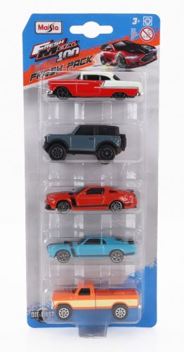 Maisto - FORD USA SET ASSORTMENT 5 CARS PIECES VARIOUS