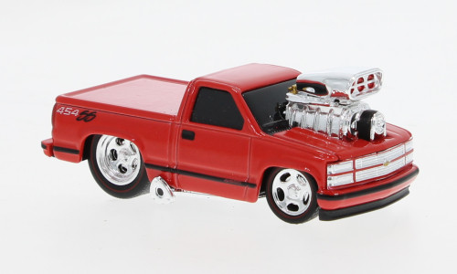 Maisto - Chevrolet 454 SS Pick-Up, rot, 1993, 1:64