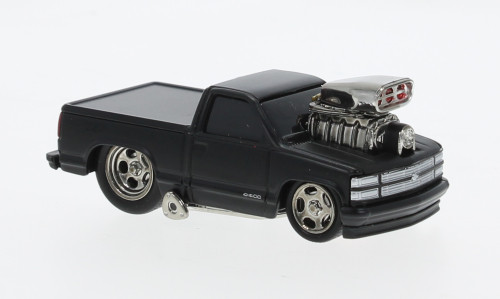 Maisto - Chevrolet 454 SS Pick-Up, schwarz, 1993, 1:64