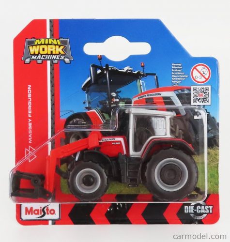 Maisto - Massey Ferguson 8S.265 Tractor 2020 Red Grey