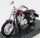 Maisto - Harley Davidson Xl 1200V Seventy Two 2013 Lillac Met