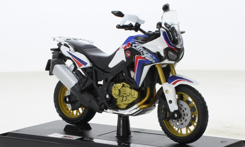 Maisto - Honda Africa Twin DCT, weiss/blau, 1:64