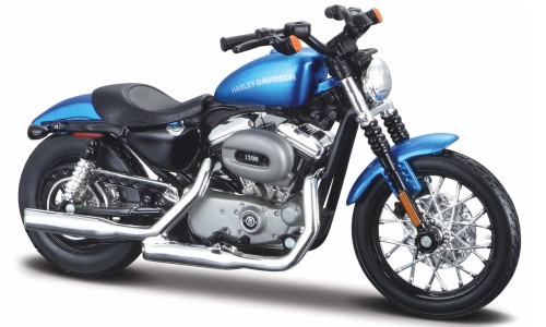 Maisto - Harley Davidson XL 1200N Nightster, blau, 2012, 1:18