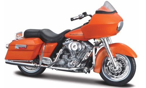 Maisto - Harley Davidson FLTR Road Glide, orange, 2002, 1:18