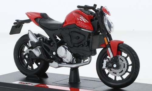 Maisto - Ducati Monster, rot, 2021, 1:18