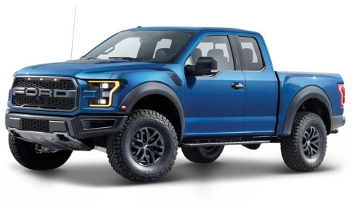 Maisto - Ford Raptor, blau, 2017, 1:24