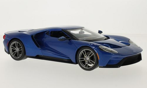 Maisto - Ford GT  blau  2017  1:18