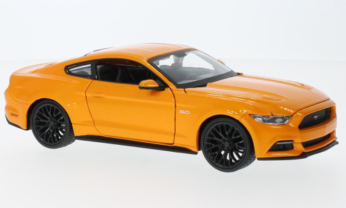 Maisto - Ford Mustang GT, orange, 2015, 1:24