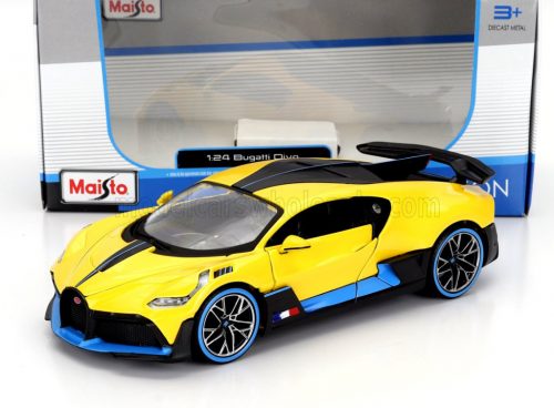 Maisto - BUGATTI DIVO 2018 YELLOW