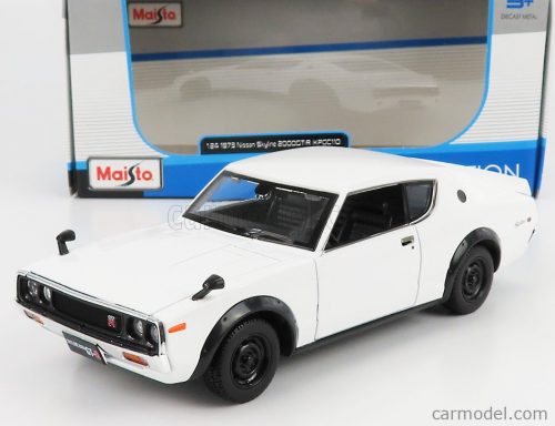 Maisto - Nissan Skyline 2000 Gt-R (Kpgc110) Coupe 1973 White