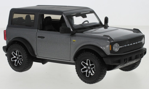 Maisto - Ford Bronco Badlands  dunkelgrau/schwarz  2021  1:24