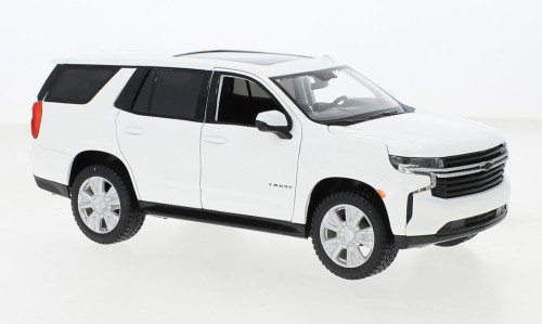 Maisto - Chevrolet Tahoe, weiss, 2021, 1:24