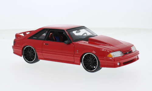 Maisto - Ford Mustang SVT Cobra Custom  rot  1993  1:24