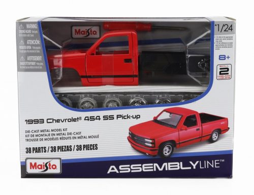 Maisto - CHEVROLET 454 SS PICK-UP 1993 RED