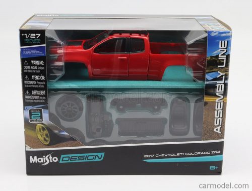 Maisto - Chevrolet Colorado Zr2 Pick-Up 2017 Red Black