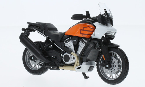 Maisto - Harley Davidson Pan America 1250, weiss/orange, 2021, 1:18