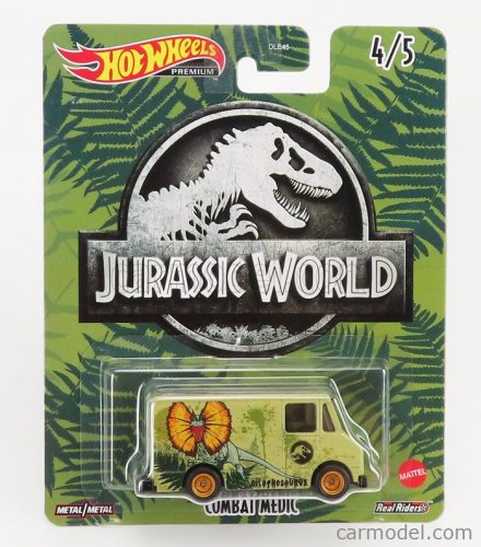 Mattel Hot Wheels - Truck Combat Medic Van - Jurassic World Green