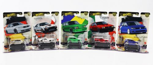 Mattel Hot Wheels - TOYOTA SET ASSORTMENT 10 PIECES VARIOUS