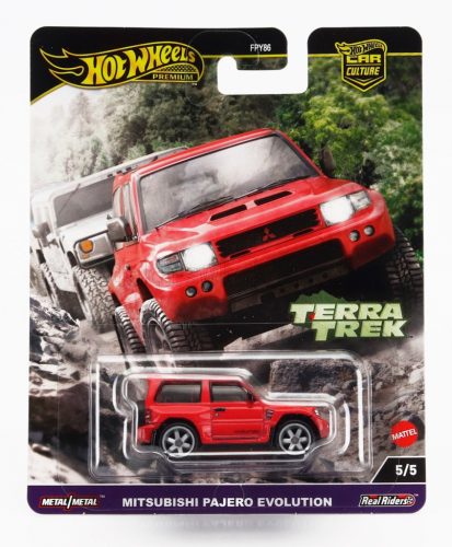 Mattel Hot Wheels - MITSUBISHI PAJERO EVOLUTION 2004 RED