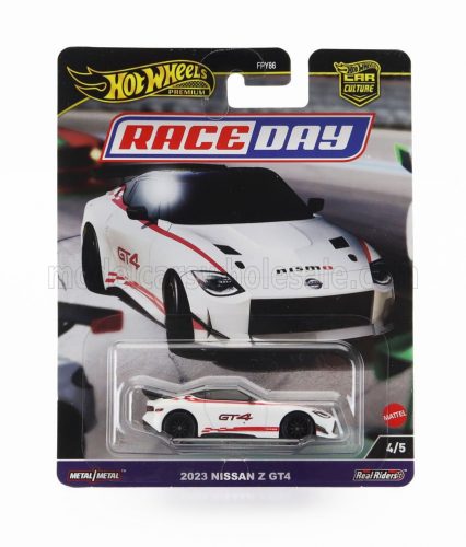 Mattel Hot Wheels - NISSAN Z GT4 RACING 2023 WHITE RED