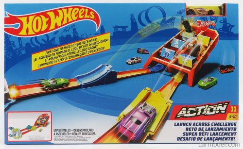 Mattel Hot Wheels - Accessories Launch Across Challenge With Car Various