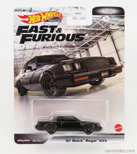 Mattel Hot Wheels - Buick Regal Gnx 1987 - Fast & Furious Black