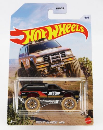 Mattel Hot Wheels - CHEVROLET BLAZER N 984 1978 BLACK