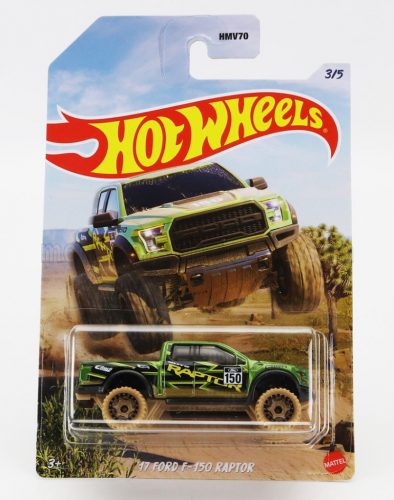 Mattel Hot Wheels - FORD USA F-150 RAPTOR PICK-UP BAJA 2017 CAMOUFLAGE