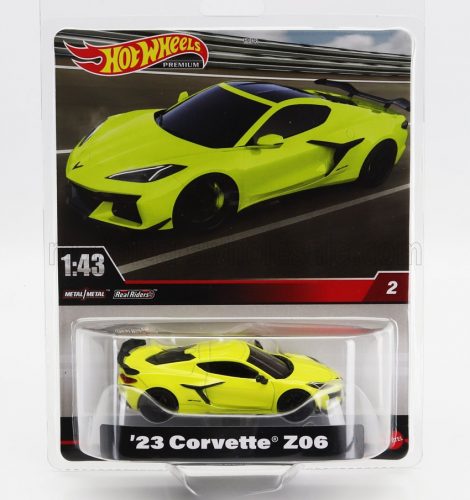 Mattel Hot Wheels - CHEVROLET CORVETTE Z06 COUPE 2023 - BLISTER BOX YELLOW