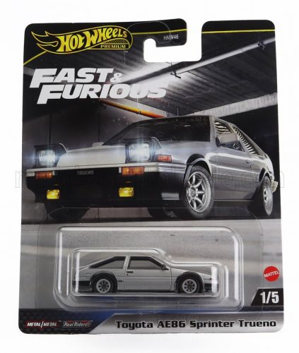 Mattel Hot Wheels - TOYOTA SPRINTER TRUENO (AE86) 1985 - FAST & FURIOUS TOKYO DRIFT 2006 SILVER