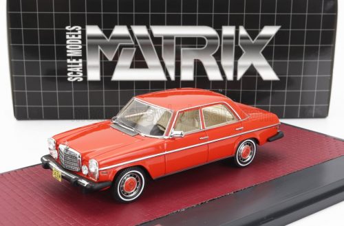 Matrix Scale Models - MERCEDES BENZ 300D (W115) USA VERSION 1976 RED