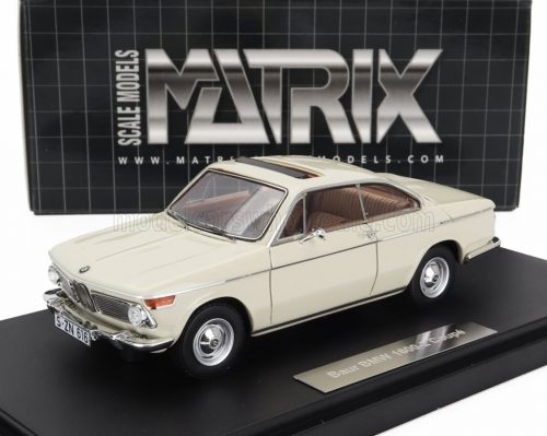 Matrix Scale Models - BMW 1602 BAUR COUPE 1967 CREAM