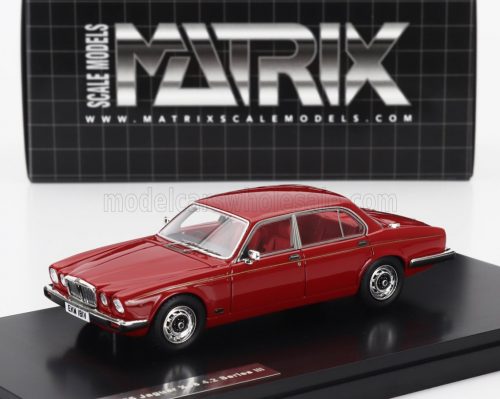 Matrix Scale Models - JAGUAR XJ6 SIII 4.2 1979 DAMSON RED