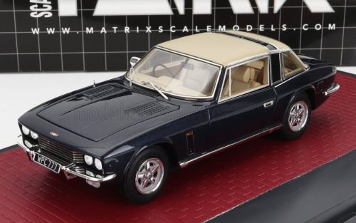 Matrix Scale Models - JENSEN INTERCEPTOR SIII COUPE 1975 BLUE BEIGE