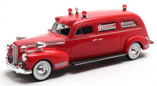 Matrix Scale Models - PACKARD HENNEY AMBULANCE 1941 RED