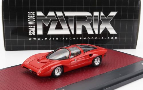 Matrix Scale Models - ALFA ROMEO 33/2 COUPE 1969 RED