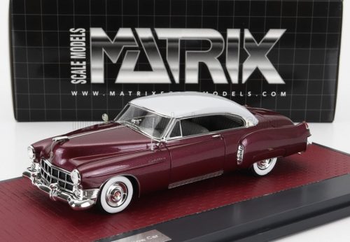 Matrix Scale Models - CADILLAC COUPE DE VILLE 1949 GREY RED