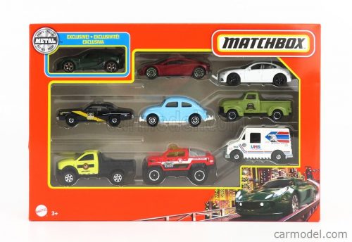 Matchbox - Volkswagen Set Assortment 9 Pieces Cars Various