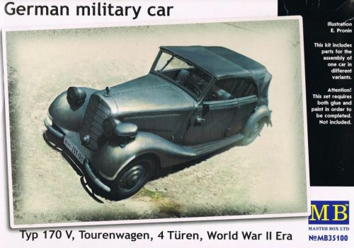 Master Box - Car Typ 170V Tourenwagen 1937-1940