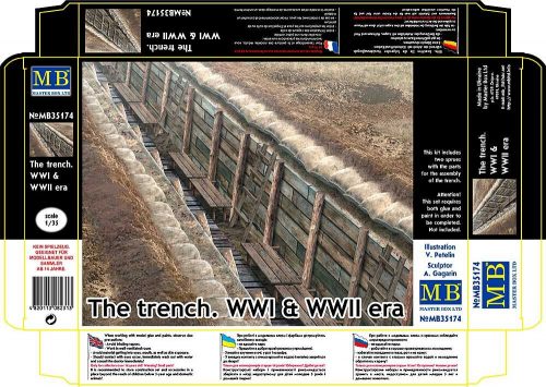 Master Box - The trench. WWI & WWII era