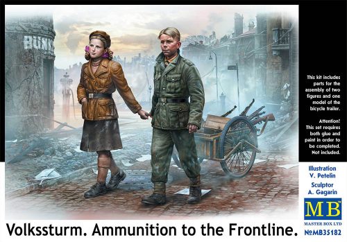 Master Box - Volkssturm. Ammunition to the Frontline